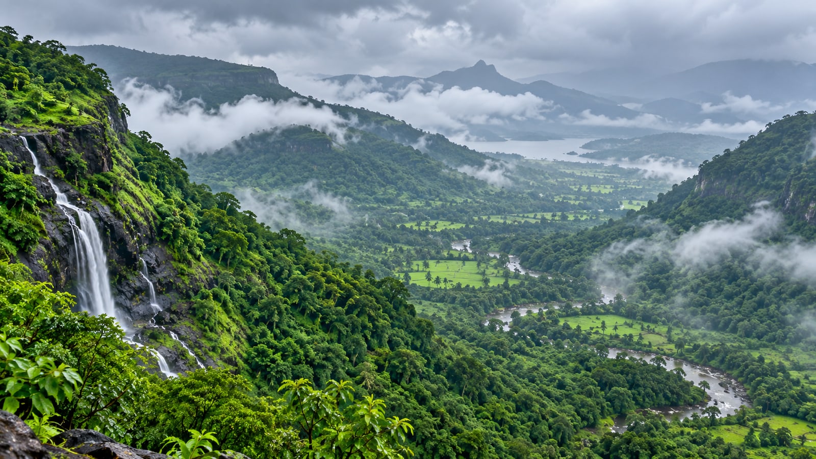 Monsoon landscape